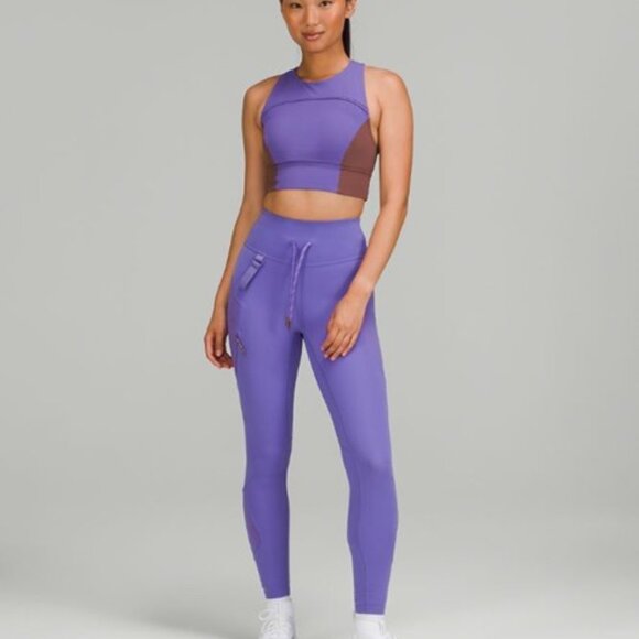 Lot of 2x [Lululemon] Cargo Hiking Leggings & Scoop Neck Tank Top Women's Sz 4 - Picture 3 of 12